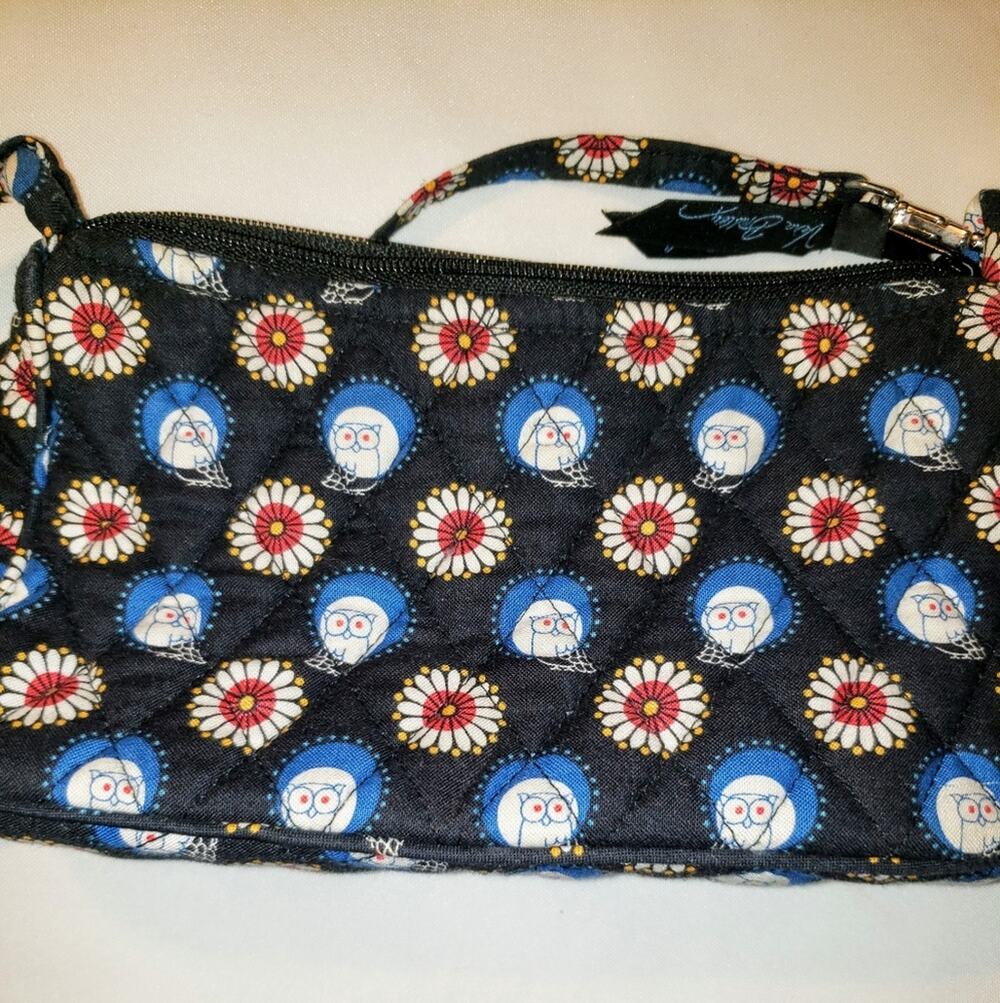 VERA BRADLEY mini bag, owls, EUC